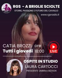 A Briglie Sciolte, nuova trasmissione per Catia Brozzi A Briglie Sciolte, nuova trasmissione per Catia Brozzi