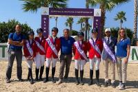 Europei giovanili Salto, Children di argento a Oliva.