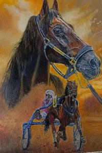 Un Varenne epico, luminoso e leggendario nel quadro di Giada Gaiotto Un Varenne epico, luminoso e leggendario nel quadro di Giada Gaiotto