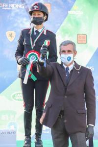 Completo, sul podio a Montelibretti un trio tutto rosa Completo, sul podio a Montelibretti un trio tutto rosa