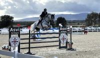 Salto : Antonio Meloni su Vadir vince il Campionato del Cavallo Sardo Salto : Antonio Meloni su Vadir vince il Campionato del Cavallo Sardo