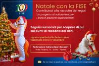 Negli ospedali pediatrici si rinnova il NATALE CON LA FISE Negli ospedali pediatrici si rinnova il NATALE CON LA FISE