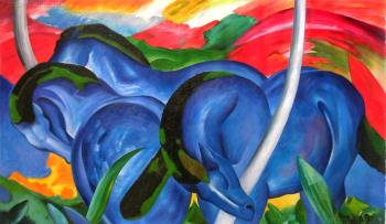 I cavalli di Franz Marc portatori di un messaggio ancora attuale