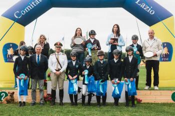 Lazio, finale circuito primaverile pony  salto ostacoli