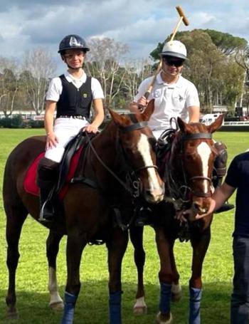 Arena Polo: Anita Putzu e Marco Pala  al primo Campionato Italiano