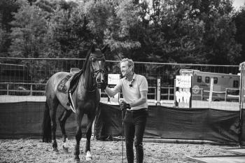 Stage di  Luca Maria Moneta  al Centro Equestre Federale