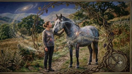 Il cavallo e l’arte dimenticata di abitare il presente.  Lo specchio di s&eacute;  nel qui e ora