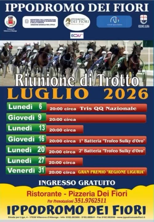 Luglio a Villanova inizia con la Tris quart&eacute; quint&eacute;