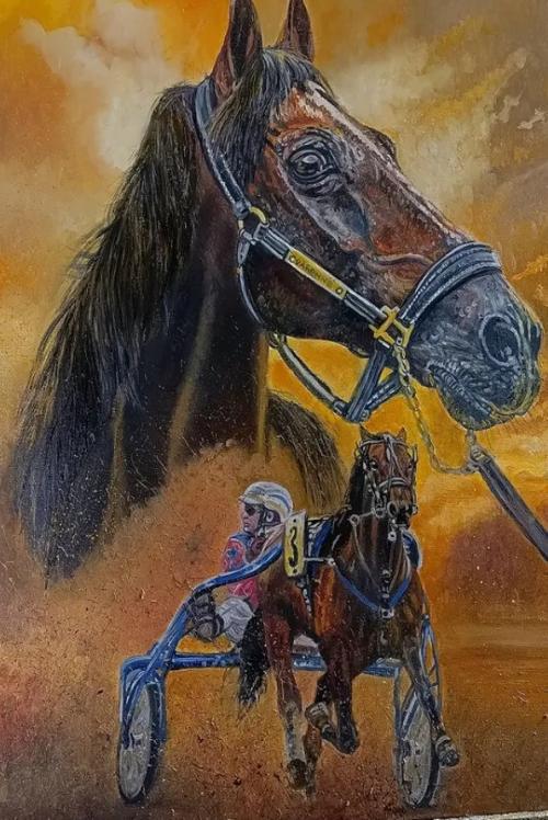 Un Varenne epico, luminoso e leggendario nel quadro di Giada Gaiotto Un Varenne epico, luminoso e leggendario nel quadro di Giada Gaiotto