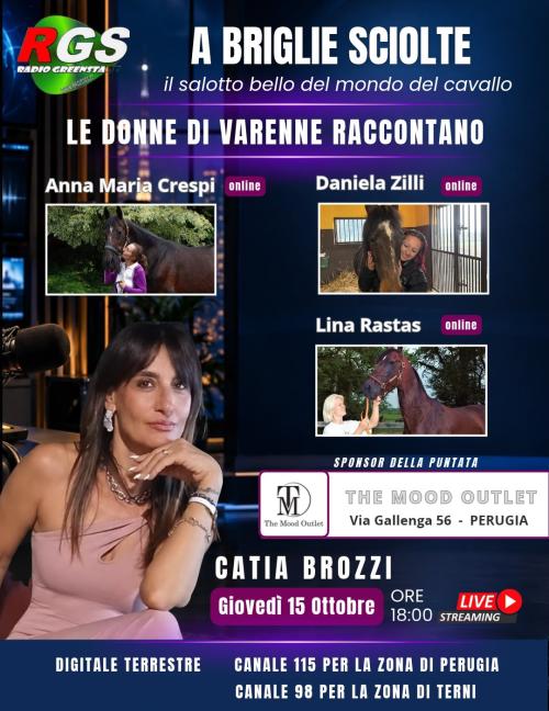 A briglie sciolte, si raccontano le donne che hanno segnato la vita di Varenne A briglie sciolte, si raccontano le donne che hanno segnato la vita di Varenne