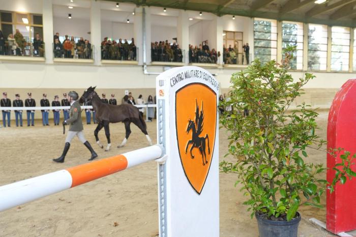 Montelibretti , inaugurato nuovo allevamento cavalli Esercito Italiano