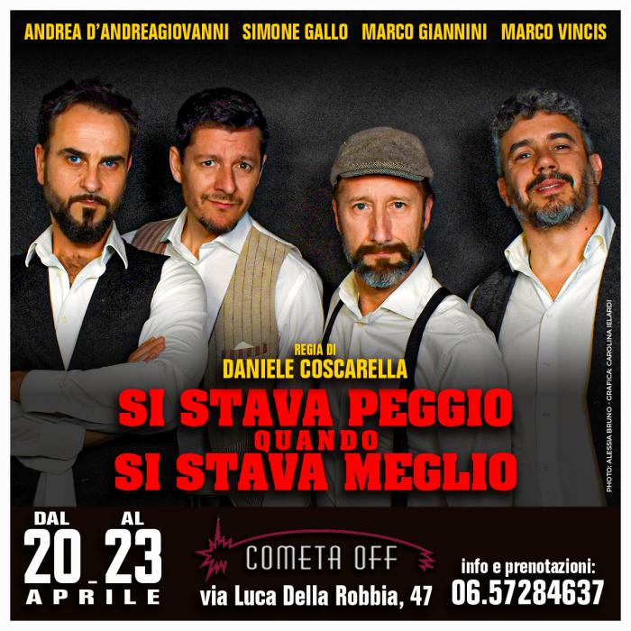 Teatro Cometa, debutta l'opera teatrale di Marco Vincis