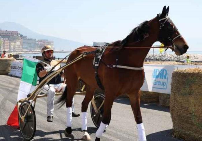 G.P. Lotteria:  Brezza Du Kras sul lungomare di Napoli.
