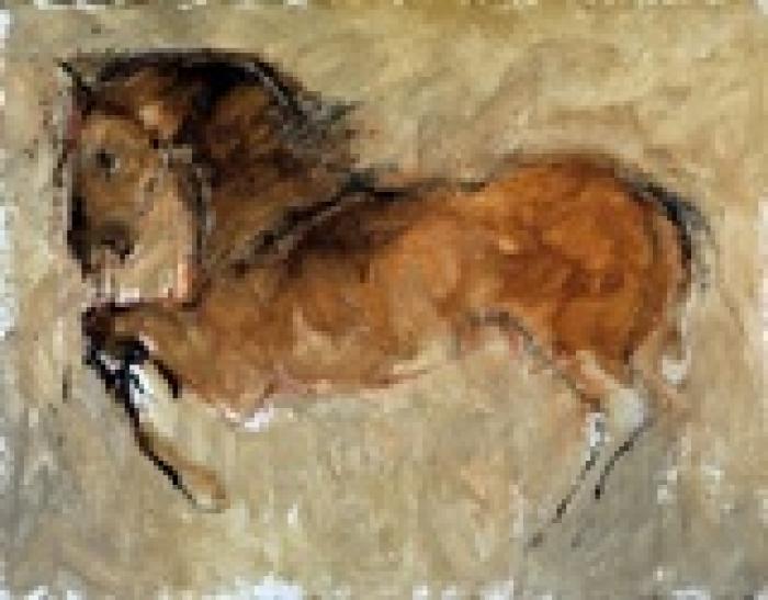 Quadro di Carlo Romiti all'asta a favore dell'IHP