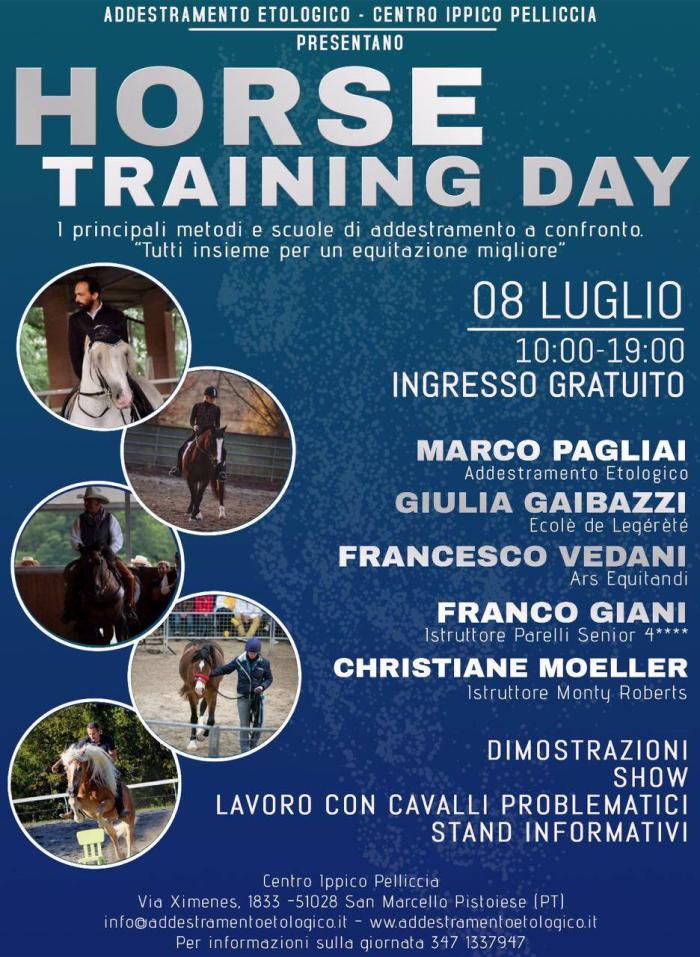 A luglio Horse Training Day, metodi di addestramento a confronto