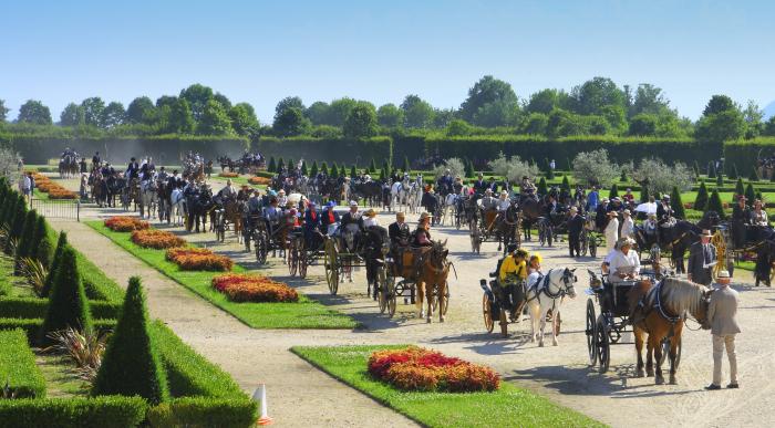 Carrozze da favola alla Reggia di Venaria