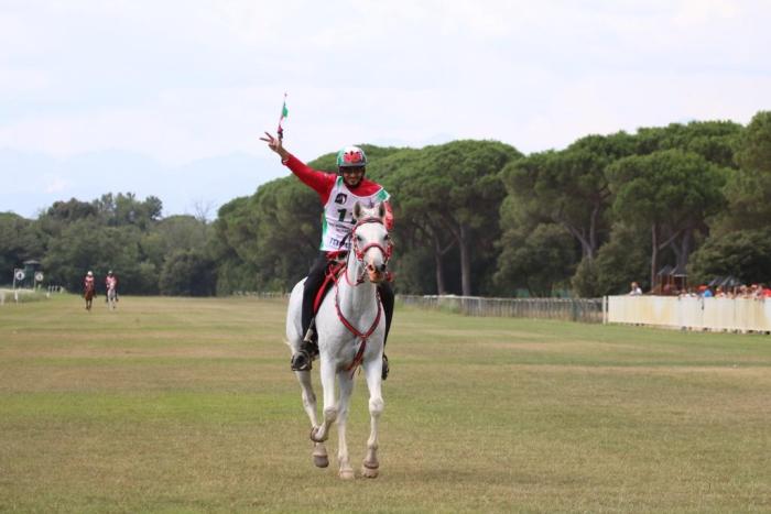 Endurance a San Rossore, Sheikh Ahmed Dalmook Al Maktoum vince la 160