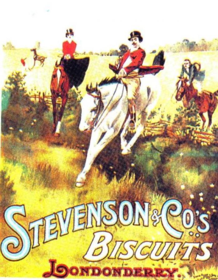 Stevenson & Co's. Biscuit. 1910. Autore Dawis Allen