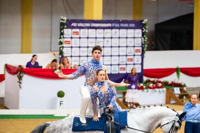 Volteggio: a Greggio e Zanella medaglia dâ€™oro nel Pas de deux