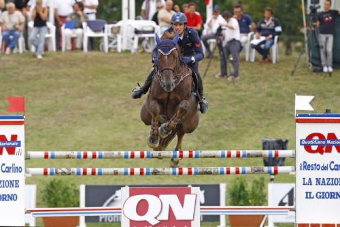 Emilio Bicocchi e Jeckerson Kapitol d’Argonne nella foto di Stefano Graso per cavallo2000 Emilio Bicocchi e Jeckerson Kapitol d’Argonne nella foto di Stefano Graso per cavallo2000