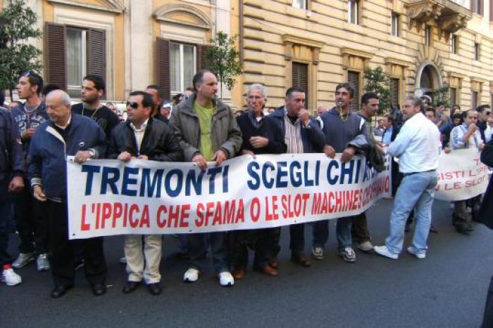 Alcuni momenti della manifestazione  dell\'ippica
