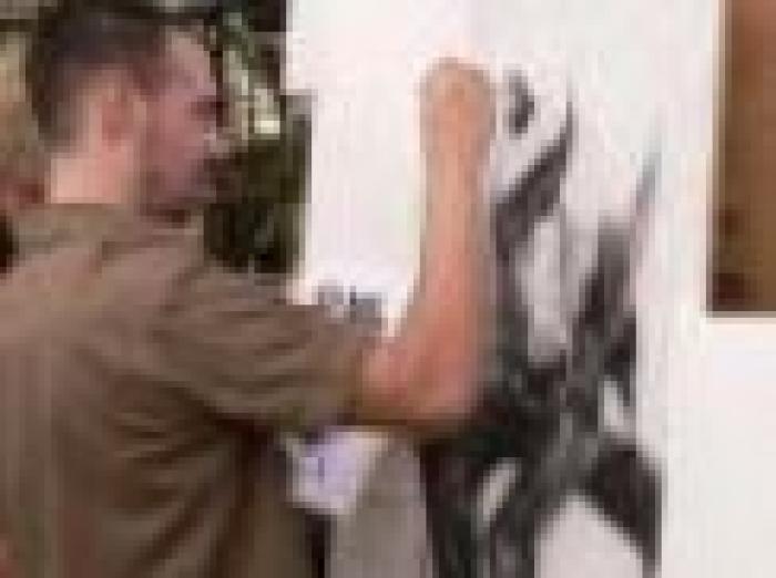 Un giorno di grande pittura a Tor di Valle