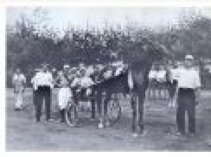 Varenne, vincitore del Derby 98, nella foto in homepage. Qui sopra Malacoda,vincitore del primo Derby nel 1926.