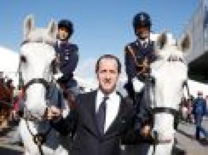 Il Ministro Luca Zaia a Fieracavalli. Foto Stefano Grasso Il Ministro Luca Zaia a Fieracavalli. Foto Stefano Grasso