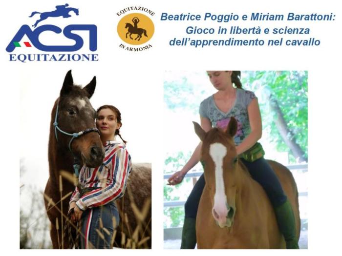 Giocare in libert&agrave; con i cavalli e la scienza dell'apprendimento