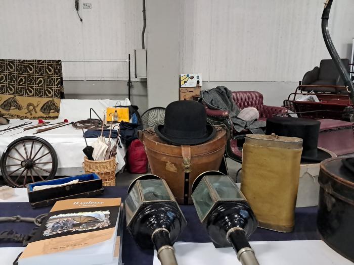 Eleganza degli accessori in carrozza Eleganza degli accessori in carrozza