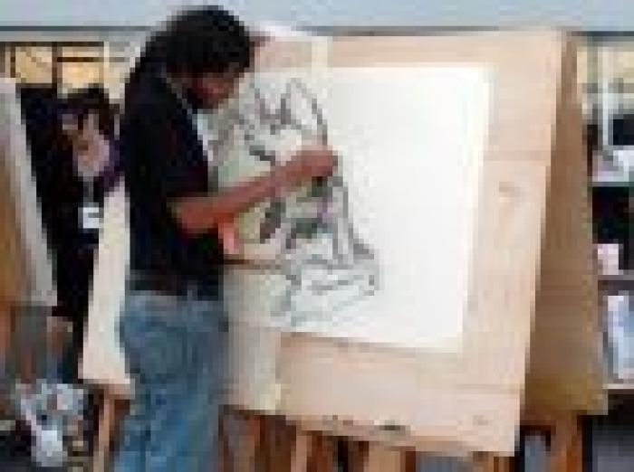 I ragazzi romani al lavoro nella giornata del Derby I ragazzi romani al lavoro nella giornata del Derby