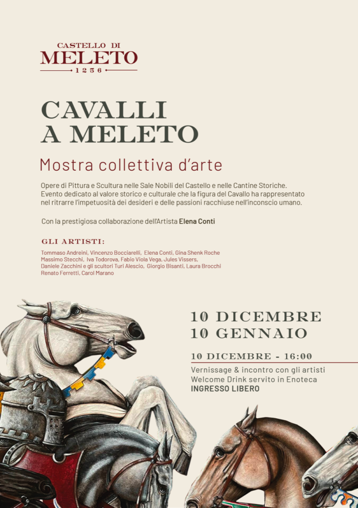 Castello di Meleto 10 dicembre Vernissage  